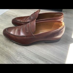 Men's Gravati Italian Brown Leather Loafers